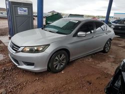 Salvage cars for sale at Phoenix, AZ auction: 2013 Honda Accord LX