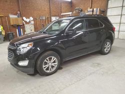 Salvage cars for sale at Ebensburg, PA auction: 2016 Chevrolet Equinox LT