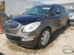 Salvage cars for sale at Pekin, IL auction: 2012 Buick Enclave