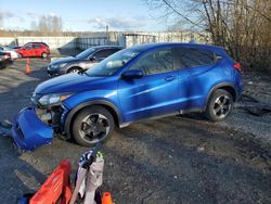 Salvage cars for sale at Arlington, WA auction: 2018 Honda HR-V EX