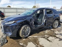 Salvage cars for sale at Littleton, CO auction: 2020 Lexus RX 450H