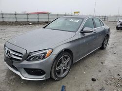 Salvage cars for sale at Cahokia Heights, IL auction: 2015 Mercedes-Benz C 300 4matic