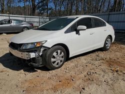 Salvage cars for sale at Austell, GA auction: 2014 Honda Civic LX