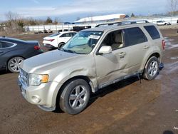 2011 Ford Escape Limited en venta en Columbia Station, OH