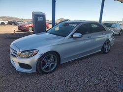 Salvage cars for sale at Phoenix, AZ auction: 2016 Mercedes-Benz C 300 4matic