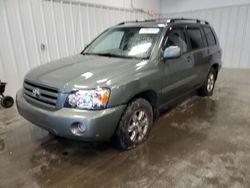 Salvage cars for sale at Windham, ME auction: 2005 Toyota Highlander Limited