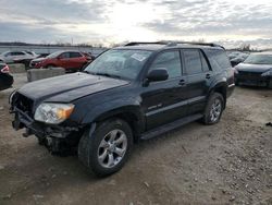 Salvage cars for sale at Kansas City, KS auction: 2007 Toyota 4runner Limited