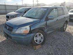 Salvage cars for sale at Magna, UT auction: 2005 Honda Pilot EXL