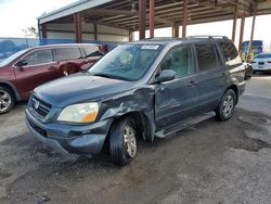 Salvage cars for sale at Riverview, FL auction: 2005 Honda Pilot EXL