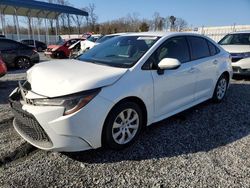 Salvage cars for sale at Spartanburg, SC auction: 2020 Toyota Corolla LE