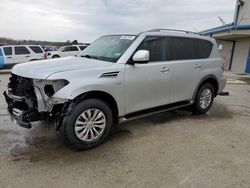 Salvage cars for sale at Memphis, TN auction: 2017 Nissan Armada SV