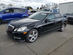 Salvage cars for sale at Sacramento, CA auction: 2012 Mercedes-Benz E 350