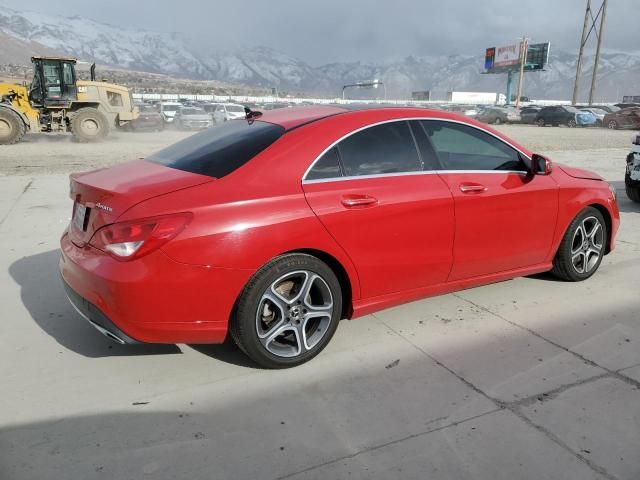 2018 Mercedes-Benz CLA 250 4matic