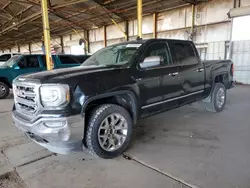 Salvage trucks for sale at Phoenix, AZ auction: 2017 GMC Sierra K1500 SLT