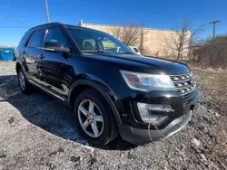 Salvage cars for sale at Dyer, IN auction: 2016 Ford Explorer XLT