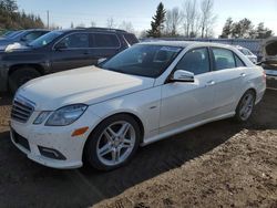 Mercedes-Benz salvage cars for sale: 2011 Mercedes-Benz E 350 Bluetec