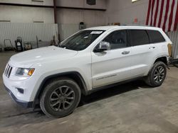 Salvage cars for sale at Lufkin, TX auction: 2014 Jeep Grand Cherokee Limited