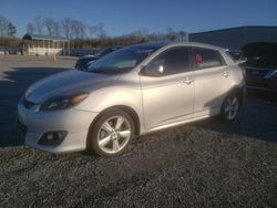 Salvage cars for sale at Spartanburg, SC auction: 2009 Toyota Corolla Matrix S