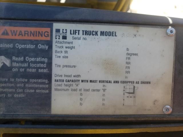 1997 Hyster Forklift