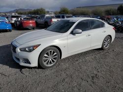 Salvage cars for sale at Las Vegas, NV auction: 2015 Infiniti Q50 Base