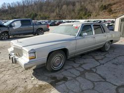 Salvage cars for sale at Hurricane, WV auction: 1990 Cadillac Brougham