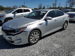 Salvage cars for sale at Riverview, FL auction: 2017 KIA Optima LX