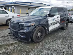 Ford salvage cars for sale: 2021 Ford Explorer Police Interceptor