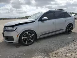 Salvage cars for sale at West Palm Beach, FL auction: 2019 Audi Q7 Premium Plus