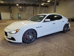 Salvage cars for sale at Chalfont, PA auction: 2015 Maserati Ghibli S