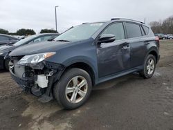 Salvage cars for sale at East Granby, CT auction: 2014 Toyota Rav4 XLE