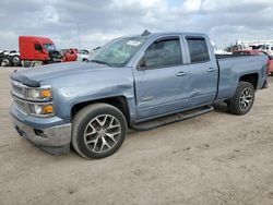 Salvage trucks for sale at Houston, TX auction: 2015 Chevrolet Silverado C1500 LT