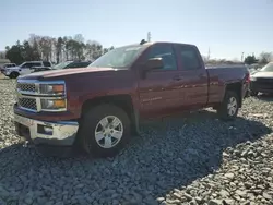 Salvage trucks for sale at Mebane, NC auction: 2015 Chevrolet Silverado K1500 LT