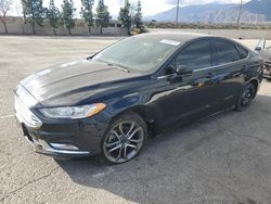 Salvage cars for sale at Rancho Cucamonga, CA auction: 2017 Ford Fusion S