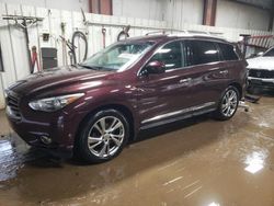 Salvage cars for sale at Elgin, IL auction: 2013 Infiniti JX35