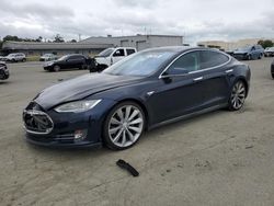 Salvage cars for sale from Copart Martinez, CA: 2013 Tesla Model S