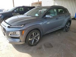 Salvage cars for sale at Houston, TX auction: 2020 Hyundai Kona Ultimate