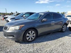 Salvage cars for sale at Mentone, CA auction: 2009 Honda Accord EXL