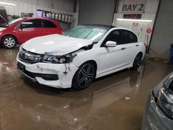 Salvage cars for sale at Elgin, IL auction: 2016 Honda Accord Sport