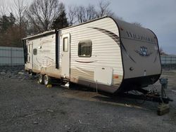 Salvage trucks for sale at Assonet, MA auction: 2014 Fvww Travel Trailer