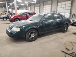 Salvage cars for sale at Blaine, MN auction: 2000 Audi A6 2.7T Quattro