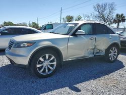 Salvage cars for sale at Riverview, FL auction: 2006 Infiniti FX35