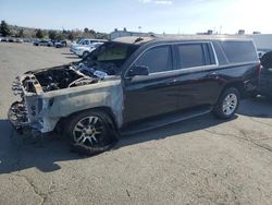 Salvage cars for sale at Vallejo, CA auction: 2018 Chevrolet Suburban C1500 LT