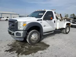 Salvage trucks for sale at Tulsa, OK auction: 2015 Ford F550 Super Duty