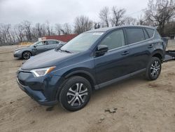 Salvage cars for sale at Baltimore, MD auction: 2018 Toyota Rav4 LE