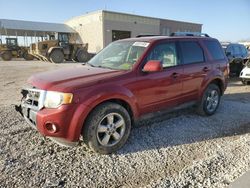 Salvage cars for sale from Copart Kansas City, KS: 2012 Ford Escape Limited