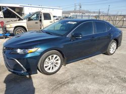 Salvage cars for sale at Sun Valley, CA auction: 2021 Toyota Camry LE