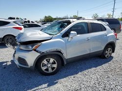 Chevrolet salvage cars for sale: 2018 Chevrolet Trax 1LT