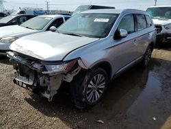 Salvage cars for sale at Elgin, IL auction: 2020 Mitsubishi Outlander SE