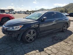 Salvage cars for sale at Colton, CA auction: 2017 Honda Accord Sport Special Edition