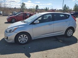 Salvage cars for sale at Gaston, SC auction: 2015 Hyundai Accent GS